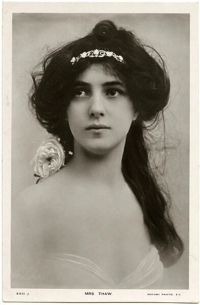 MRS THAW Actress Date: early 20th century