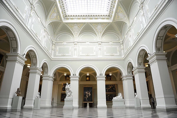 Museum of Fine Arts. Interior. Budapest
