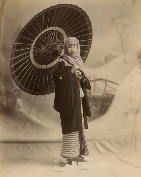Musume with parasol