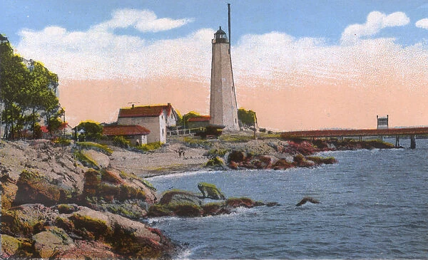 New Haven, Connecticut, USA - Lighthouse Point
