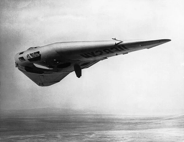 Northrop N1M with Straight Wingtips Experimental Flying-?