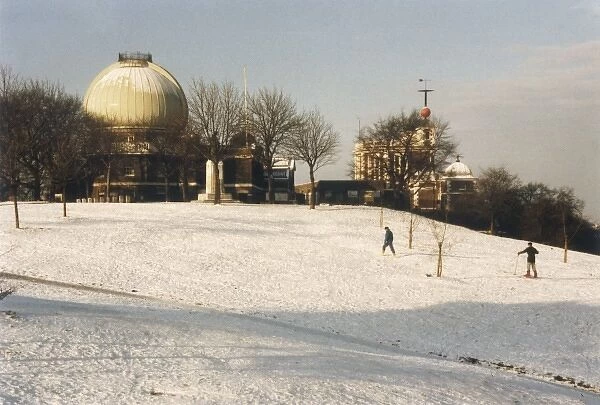 Observatory in Snow - 2