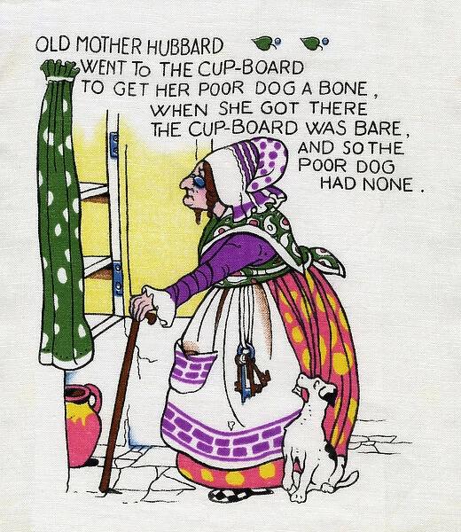 Old Mother Hubbard went to the cupboard...Traditional ...