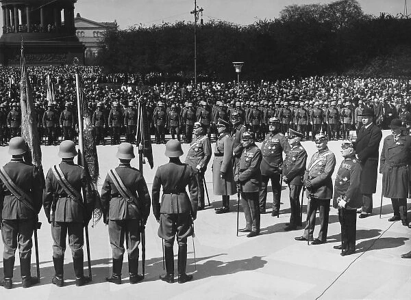 Parade of German Guards