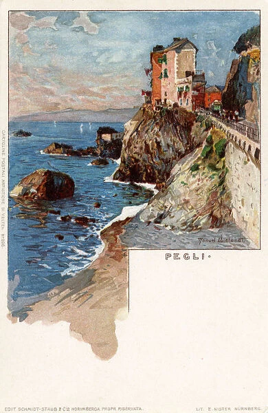 Pegli - View of the Coast - Italy