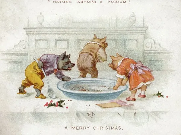 A Piggy Christmas Card Our beautiful Wall Art and Photo Gifts include Framed Prints, Photo ...