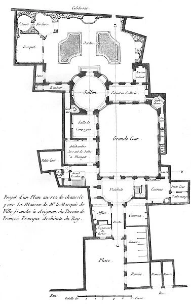 Plan of a Marquis House