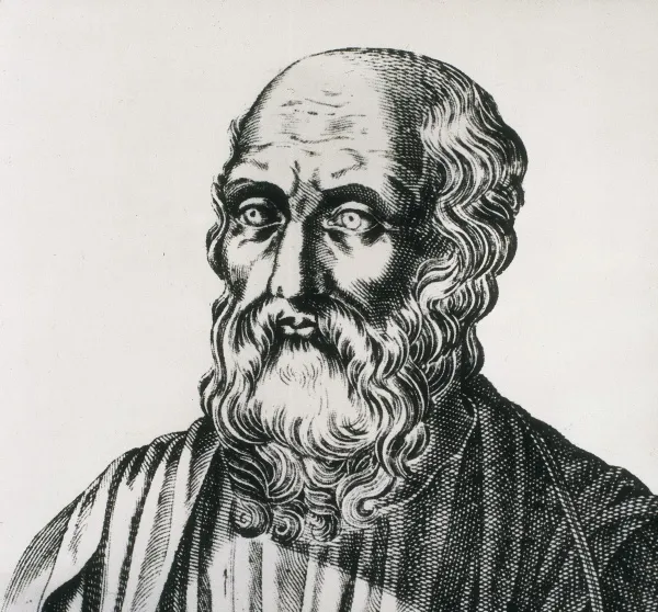 PLATO (428-348 BC). Greek philosopher. Portrait