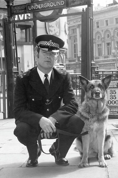 Police dog handler
