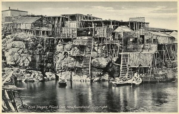 Pouch Cove, Newfoundland - Fishing Stages
