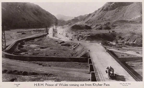 The Prince of Wales at the Khyber Pass