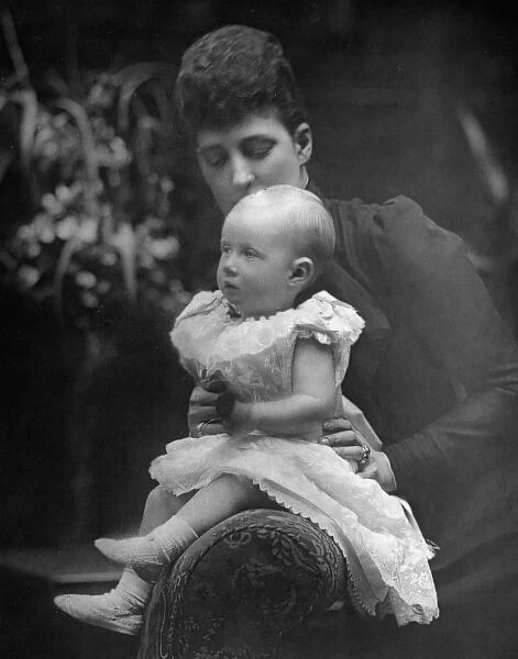 Queen Alexandra with Alexandra Duff
