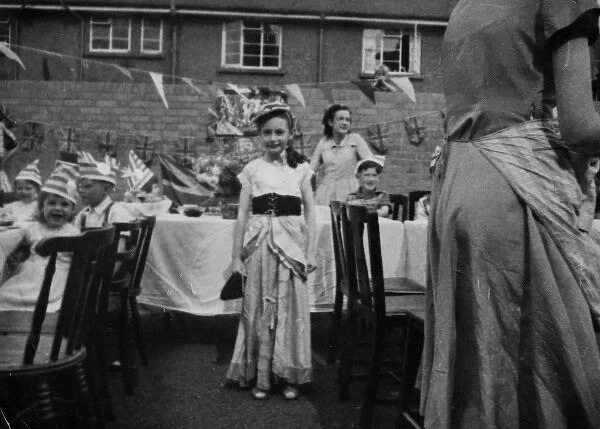 Queens Coronation party June 1953