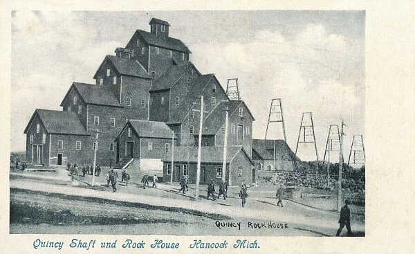 Quincy Copper Mine, Hancock, Michigan - Shaft No. 2