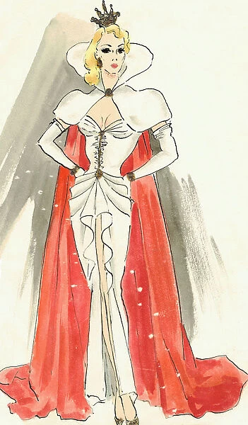 Red Cloak - Murrays Cabaret Club costume design