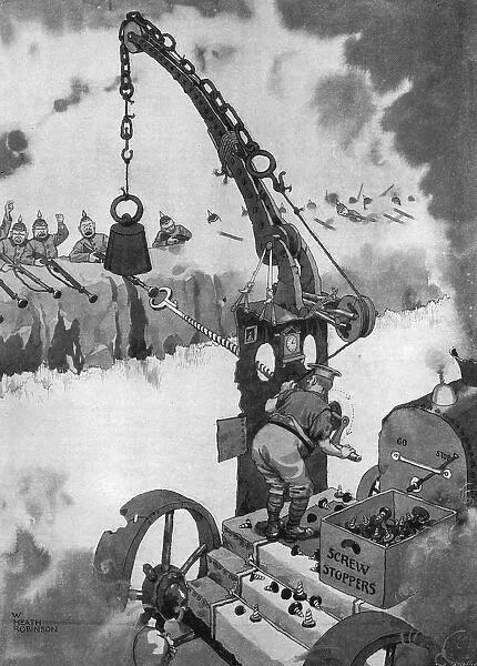 Rejected by the Inventions Board - Heath Robinson WW1