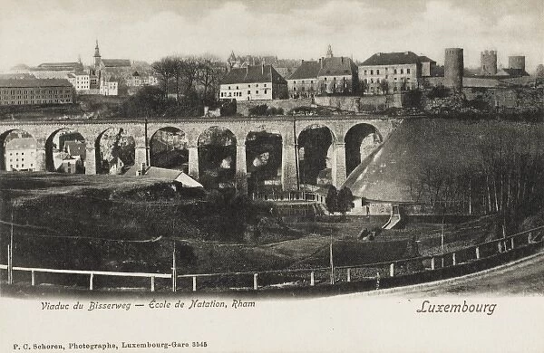 Rham Plateau, Luxembourg - Passarelle Viaduct