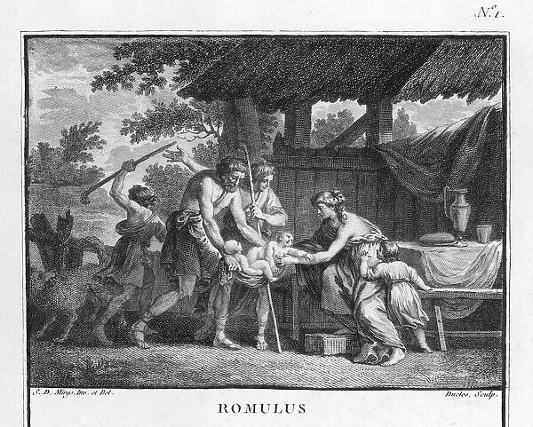 Romulus and Remus found