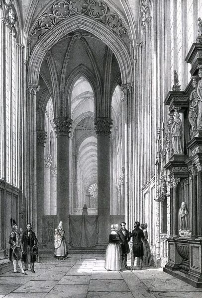 Rouen Cathedral Interior