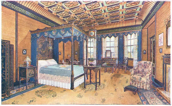 Rowley Hall Chinese Bedroom