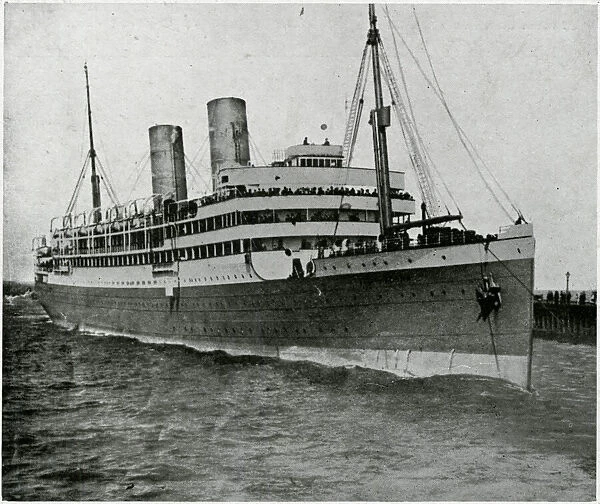 The Royal Edward liner - sunk at the Dardanelles