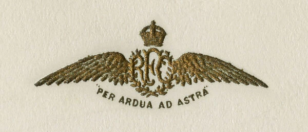 Royal Flying Corps - Christmas Greetings Card (front)