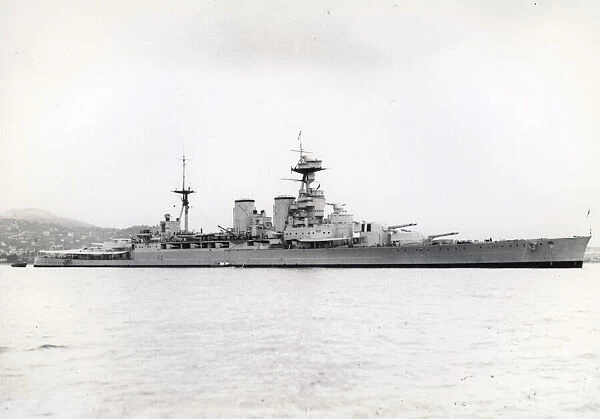 Royal Navy Battlecruiser HMS Hood