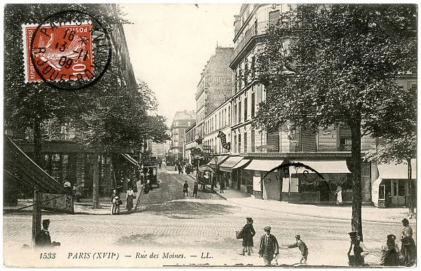 Rue des Moines, Paris, France