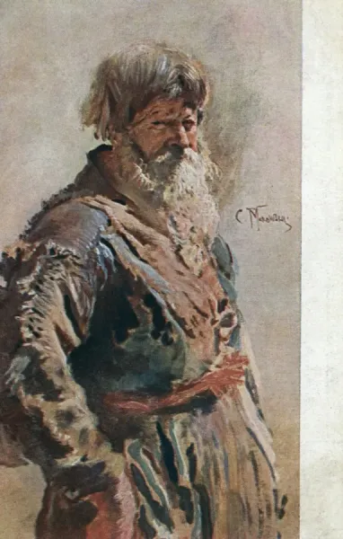 Russian Serf / Peasant A Muzhik Our beautiful Wall Art and Photo 