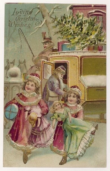 Santa in Carriage