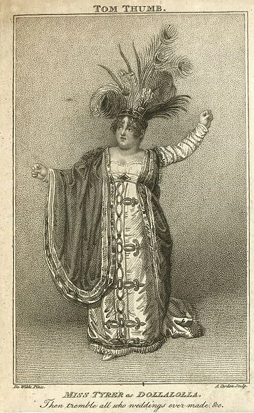 Sarah Liston (nee Miss Tyrer) as Queen Dollalolla
