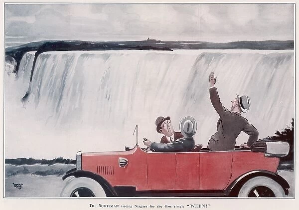 The Scotsman (seeing Niagara for the first time: When! B