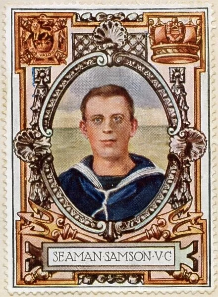 Seaman Samson VC recipient 1  /  Stamp