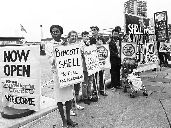 Shell petrol boycott