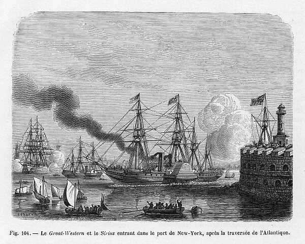 Ship  /  Gt Western, 1838