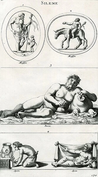 SILENUS. Attendant and nurse of Bacchus, usually drunk