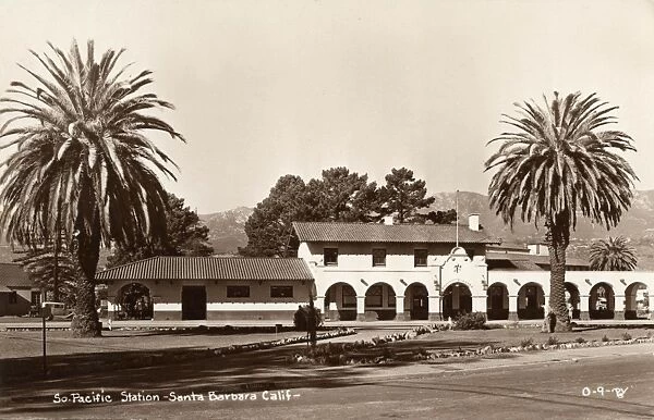 South Pacific railway station, Santa Barbara, California
