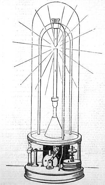 Staites patent electric light apparatus