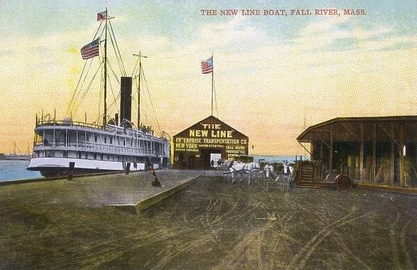Steamer of the Fall River Line, Massachusetts, USA