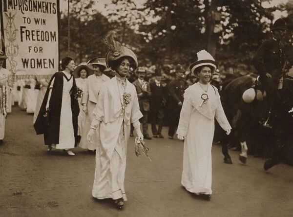 Suffragette Womens Coronation Procession June 17, 1911