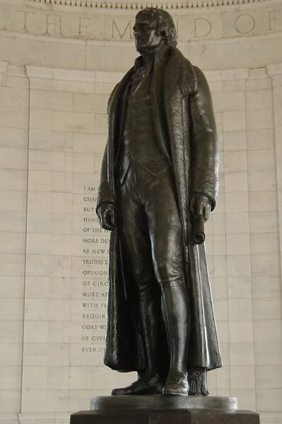 Thomas Jefferson (1743-1826). 3rd President of the United St