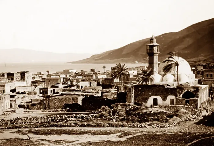 Tiberias TIBERIAS IS DELUGED BY NEW CLOUDBURST; Floods Sweep Through