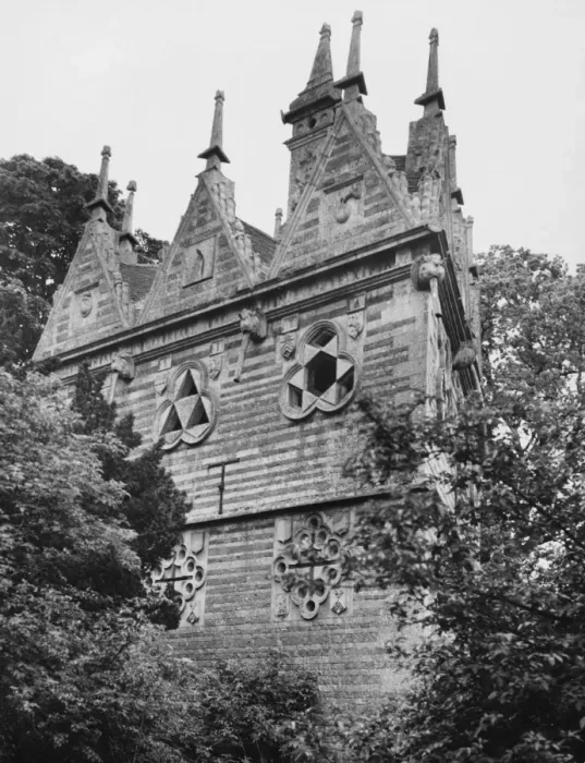 Framed Print : Triangular Lodge Print, Rushton Northants 1593 Framed Print : Triangular Lodge Print, Rushton Northants 1593