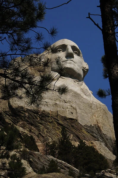 United States. Mount Rushmore National Memorial. George Wash