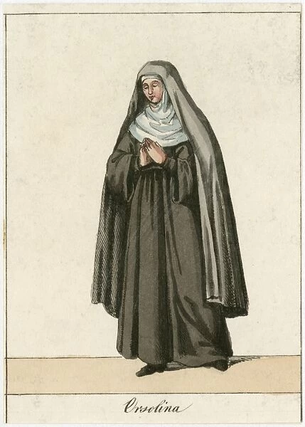 URSULINA Nun of the order of Saint Ursula