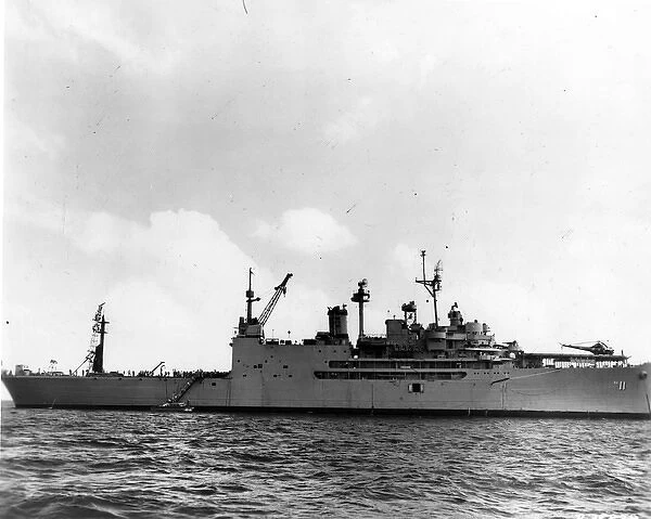 The USS Norton Sound - guided missile research ship