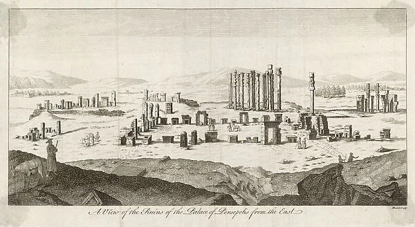 View of the Citadel of Persepolis, Iran