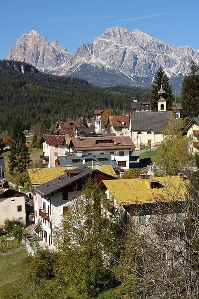 View near San Vito di Cadore, Trento, Italy