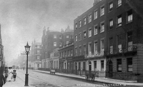 View of Weymouth Street, London W1