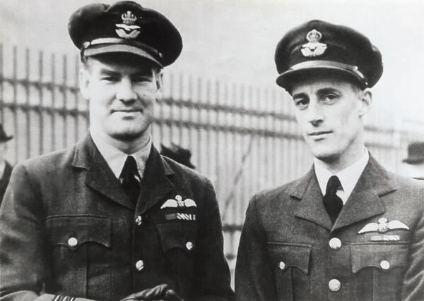 WW2 Fighter Air Aces, Ltor - Alan Deere and Collin Gray